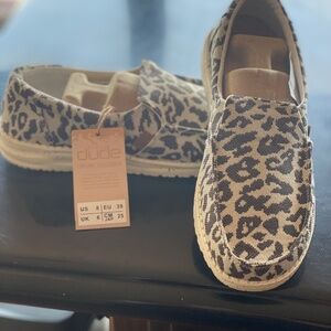 Hey Dudes - Cheetah Grey